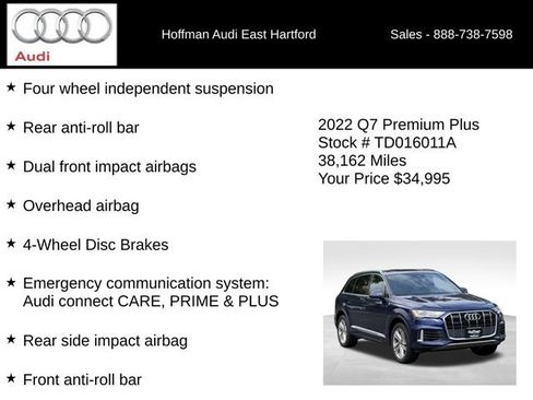 Used 2022 Audi Q7 3.0T Premium Plus AWD/4WD image 24