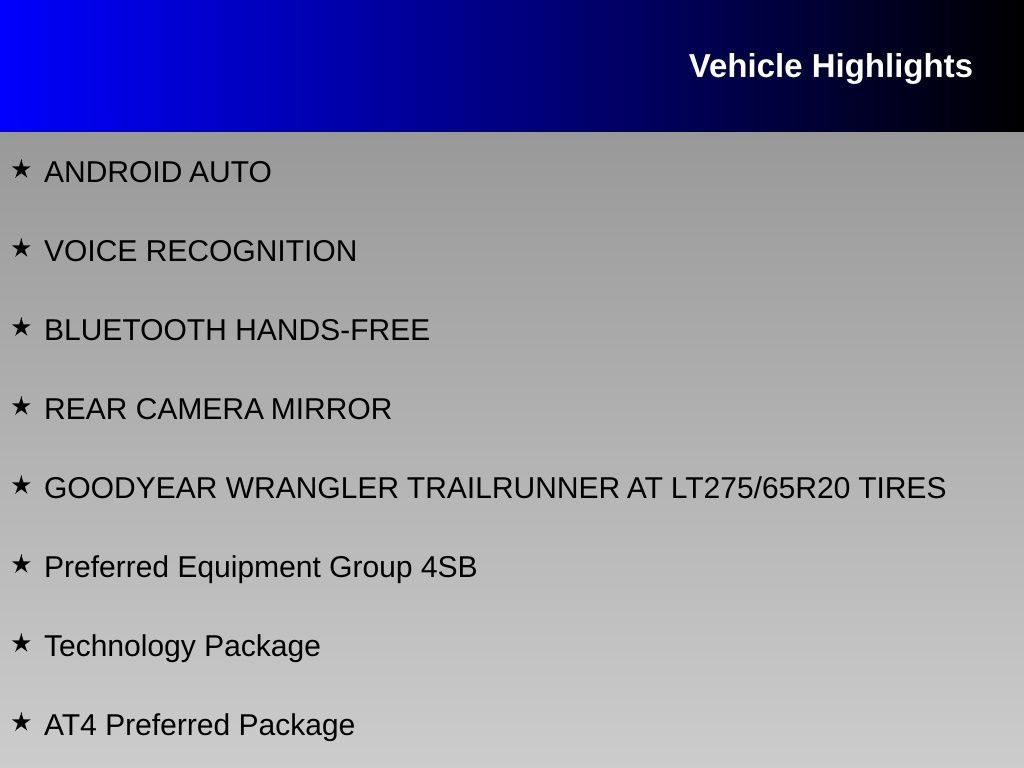 Used 2024 GMC Sierra 2500 AT4 w/ Technology Package AWD/4WD image 16