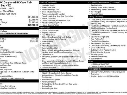 Used 2024 GMC Canyon AT4X AWD/4WD image 68