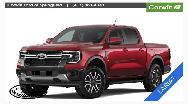New 2026 Ford Ranger Lariat w/ Convenience Package AWD/4WD image 1