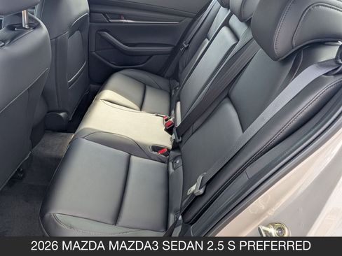 New 2026 MAZDA MAZDA3 2.5 S Sedan w/ Preferred Pkg image 16