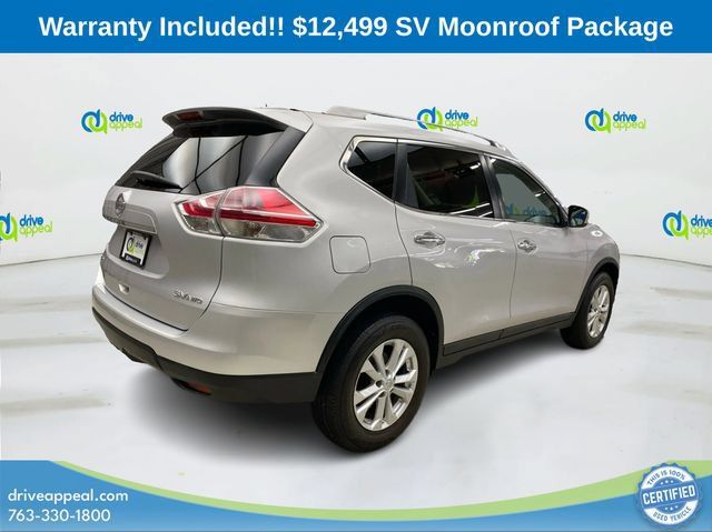 Used 2015 Nissan Rogue SV w/ SV Moonroof Package AWD/4WD image 5