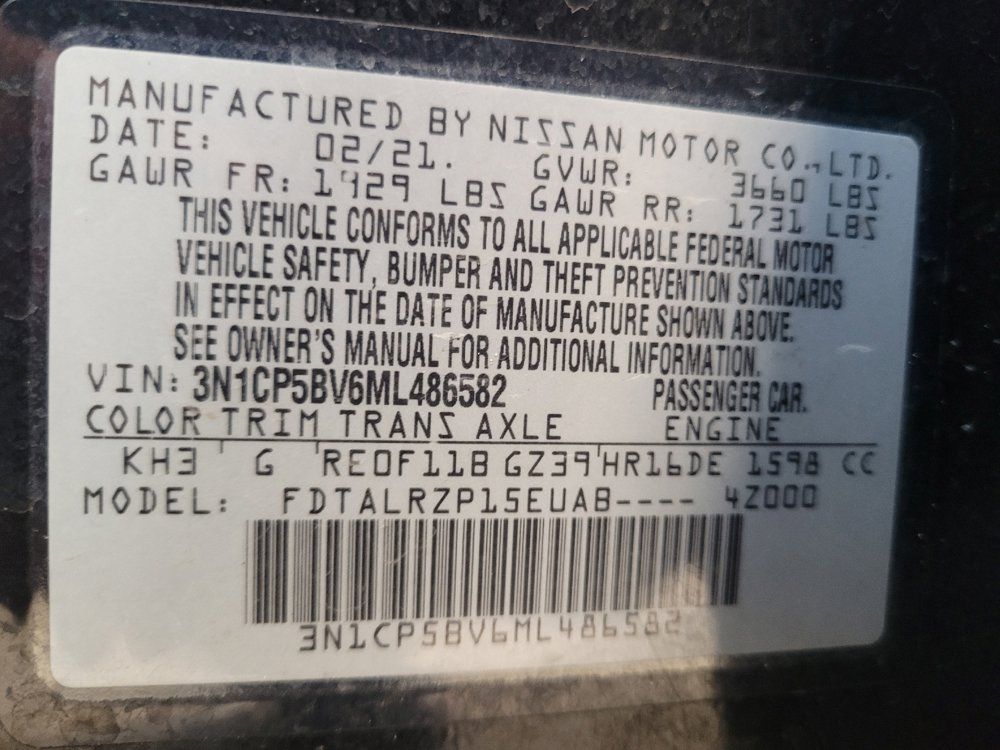 Used 2021 Nissan Kicks S FWD image 33