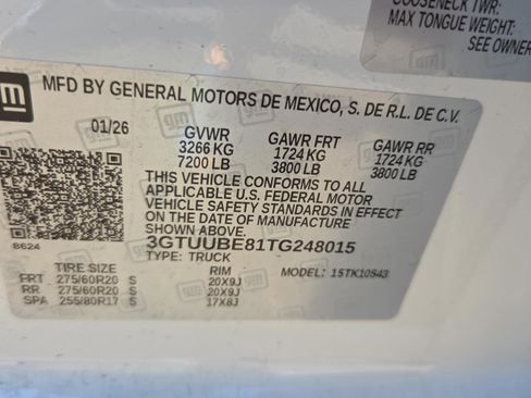 New 2026 GMC Sierra 1500 Pro w/ Pro Value Package image 12