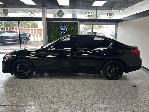 Used 2016 INFINITI Q50 Red Sport 400 RWD image 2