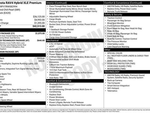 Certified 2024 Toyota RAV4 XLE Premium w/ Weather Package image 37