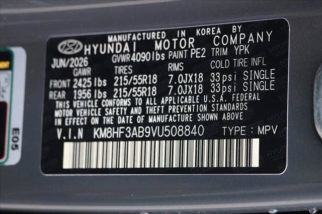New 2027 Hyundai Kona SEL Sport FWD image 24