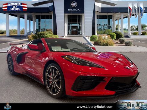 Used 2023 Chevrolet Corvette Stingray Premium Cpe w/ Z51 Performance Package RWD image 1