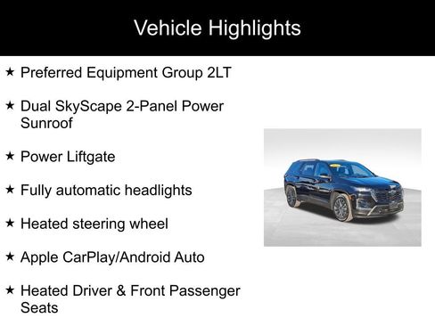 Used 2023 Chevrolet Traverse RS image 2