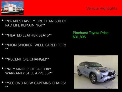 Certified 2022 Toyota Highlander XLE image 19