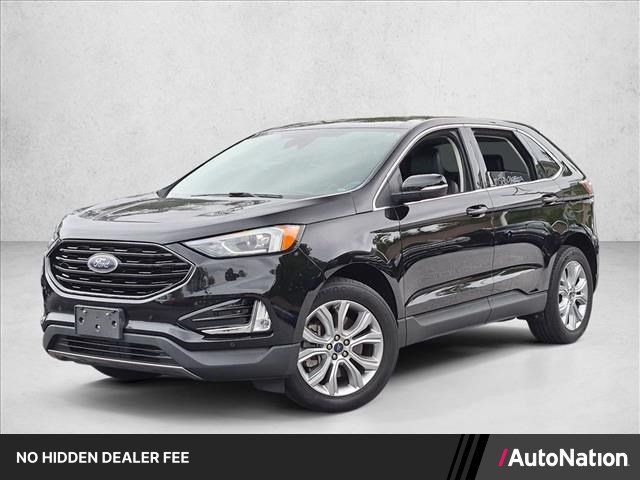 Used 2021 Ford Edge Titanium w/ Class II Trailer Tow Package AWD/4WD image 1