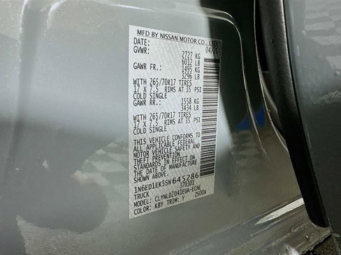 New 2025 Nissan Frontier PRO-4X w/ Pro Premium Package image 6