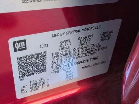 Used 2022 Chevrolet Silverado 1500 RST w/ Convenience Package II image 32