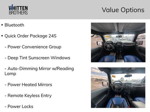 Used 2017 Jeep Wrangler Unlimited Sport w/ Quick Order Package 24S image 4