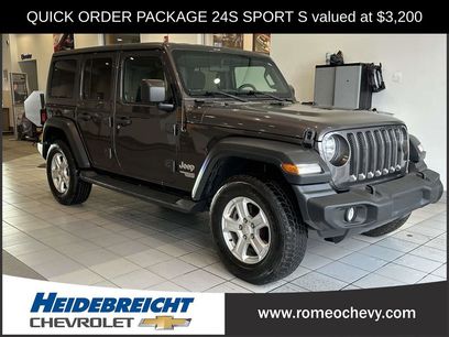 Used 2019 Jeep Wrangler Unlimited Sport S
