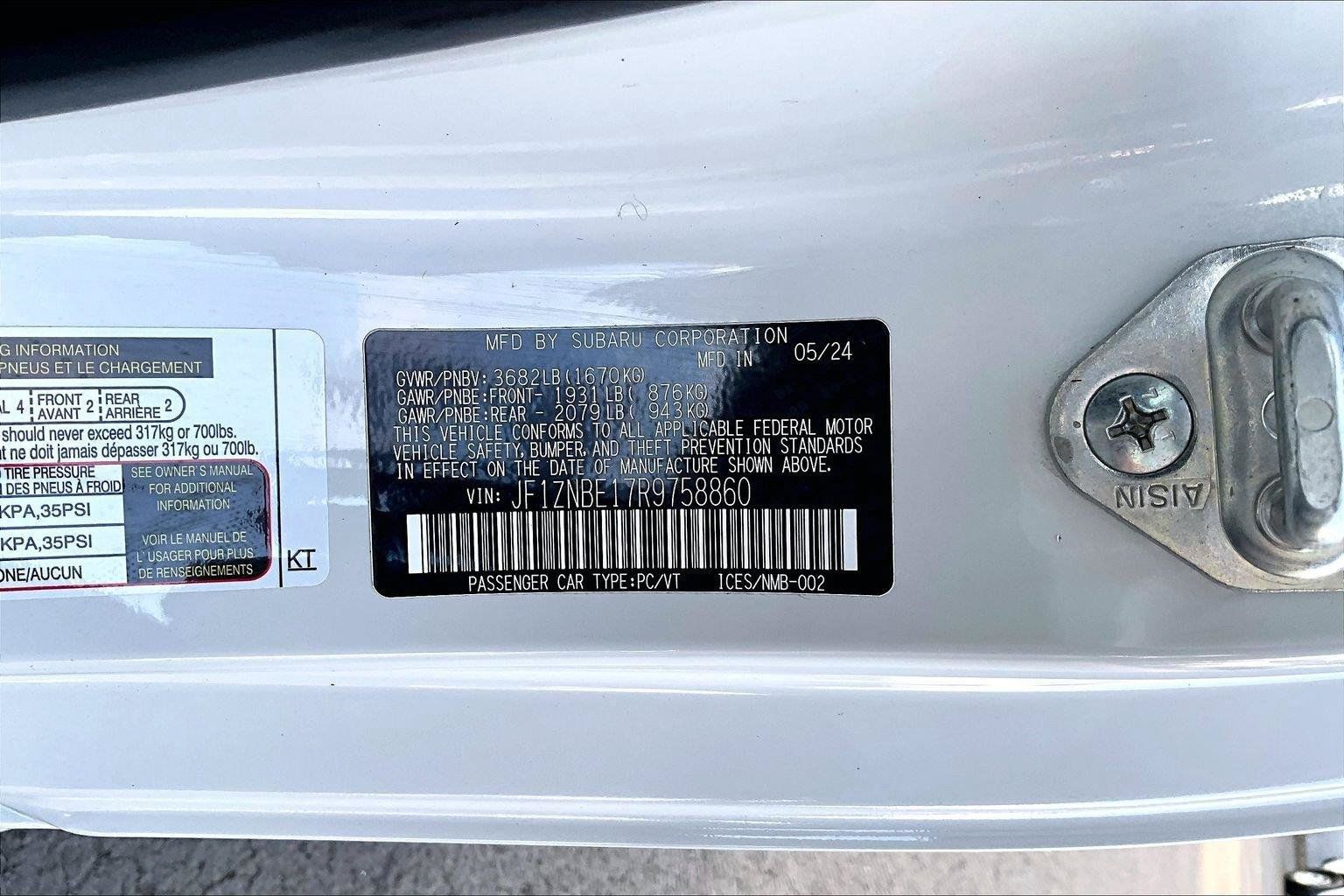 Used 2024 Toyota GR86 Premium w/ Performance Package RWD image 19