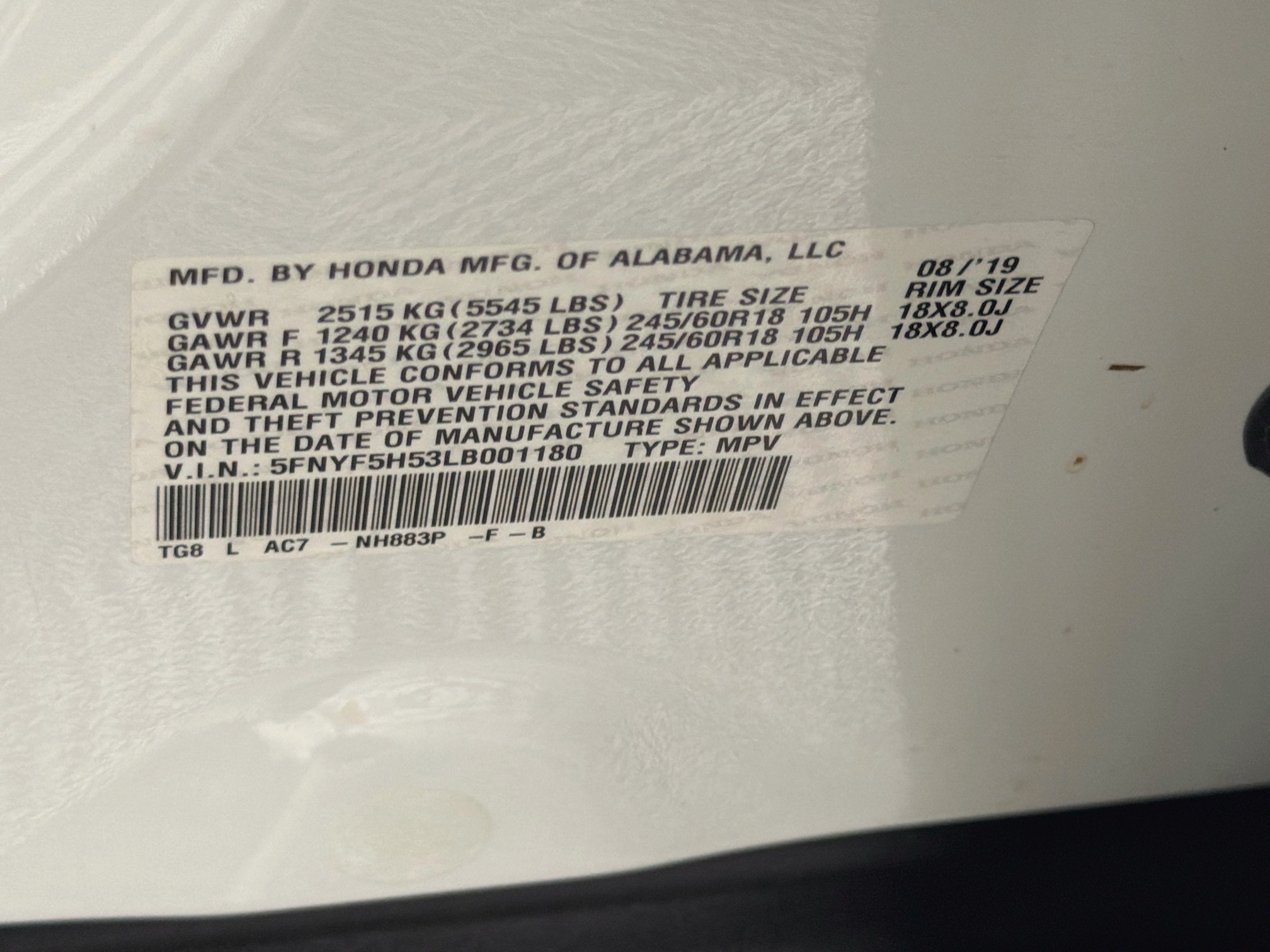 Used 2020 Honda Pilot EX-L image 12