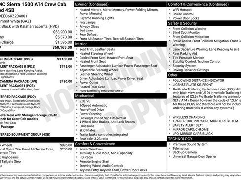 Used 2019 GMC Sierra 1500 AT4 w/ AT4 Premium Package AWD/4WD image 66