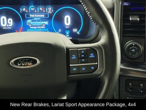 Certified 2022 Ford F150 Lariat w/ Equipment Group 502A High AWD/4WD image 28
