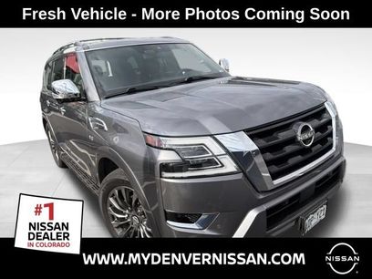 Used 2022 Nissan Armada Platinum w/ Captain's Chairs Package