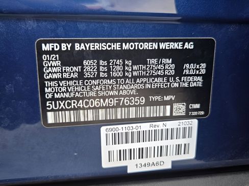 Used 2021 BMW X5 sDrive40i w/ Convenience Package RWD image 33
