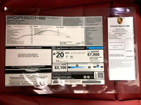 New 2026 Porsche 911 Carrera GTS RWD image 25