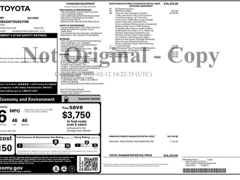 Used 2025 Toyota Camry XLE w/ Premium Plus Package image 54