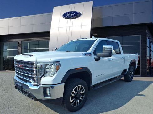 Used 2021 GMC Sierra 2500 SLT w/ Gooseneck/5TH Wheel Package AWD/4WD image 4