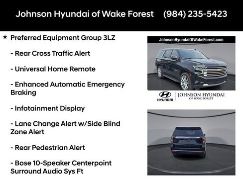 Used 2023 Chevrolet Tahoe High Country w/ Advanced Technology Package AWD/4WD image 30