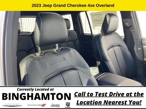 New 2023 Jeep Grand Cherokee Overland AWD/4WD image 28