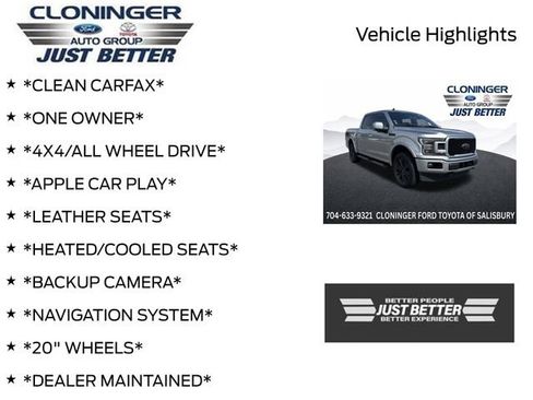 Used 2020 Ford F150 Lariat w/ Equipment Group 502A Luxury AWD/4WD image 3