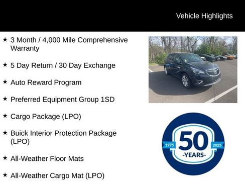 Used 2020 Buick Envision Preferred w/ LPO, Cargo Package image 7
