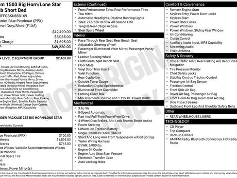 Certified 2019 RAM 1500 Big Horn image 7