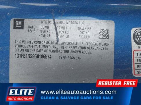 Used 2016 Chevrolet Camaro LT image 18