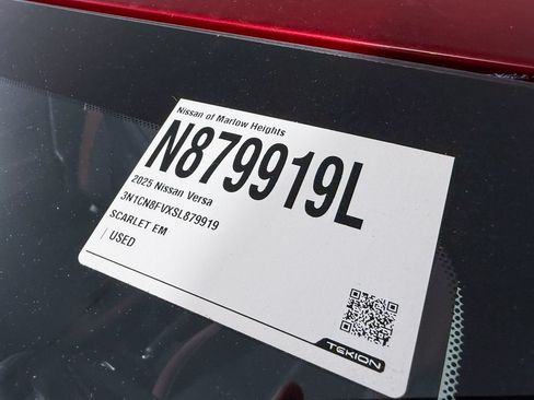 Certified 2025 Nissan Versa SR w/ Trunk Package FWD image 44