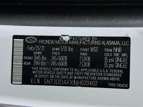 Used 2022 Hyundai Santa Cruz SEL Premium AWD/4WD image 31