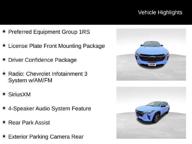 Certified 2024 Chevrolet Trax RS w/ Driver Confidence Package FWD image 13