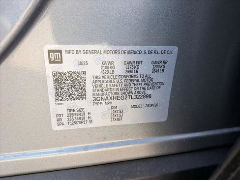 New 2026 Chevrolet Equinox LT image 17