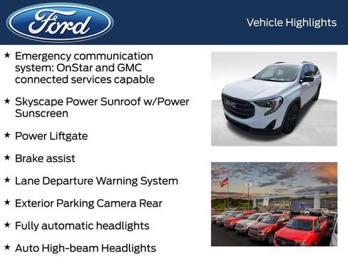 Used 2021 GMC Terrain SLT w/ Infotainment Package II AWD/4WD image 8