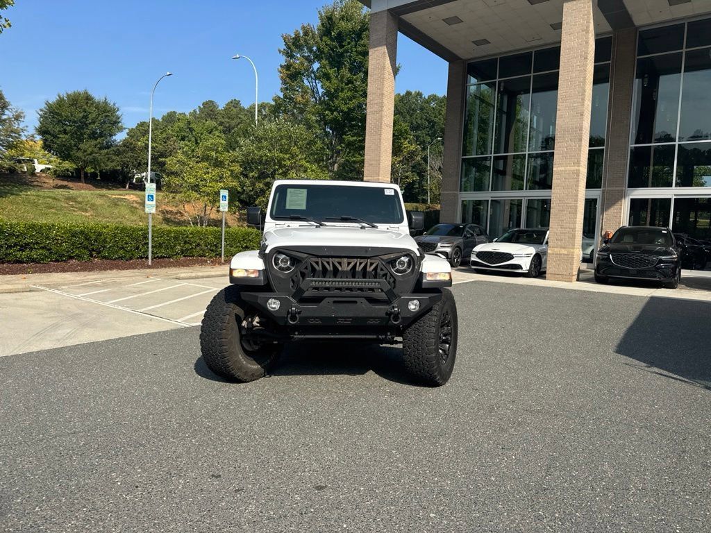 Used 2020 Jeep Wrangler Unlimited Sahara w/ Cold Weather Group AWD/4WD image 2