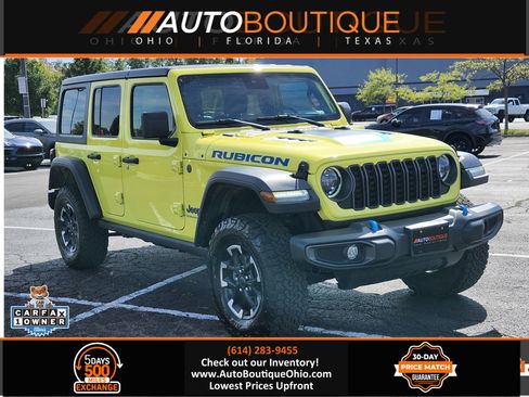 Used 2024 Jeep Wrangler Unlimited Rubicon 4xe w/ Convenience Group image 1