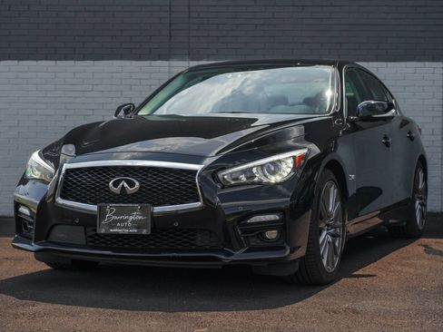 Used 2016 INFINITI Q50 Red Sport 400 AWD/4WD image 1