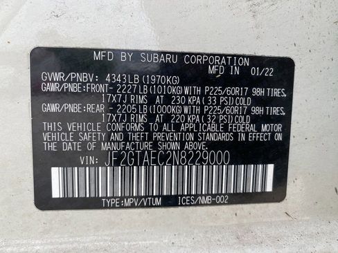 Used 2022 Subaru Crosstrek 2.0i Premium w/ Moonroof Package image 34