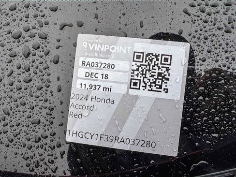 Certified 2024 Honda Accord EX image 27