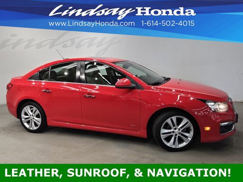 Used 2016 Chevrolet Cruze LTZ w/ Sun, Sound and Sport Package image 3