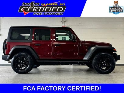 Certified 2022 Jeep Wrangler Unlimited Sport
