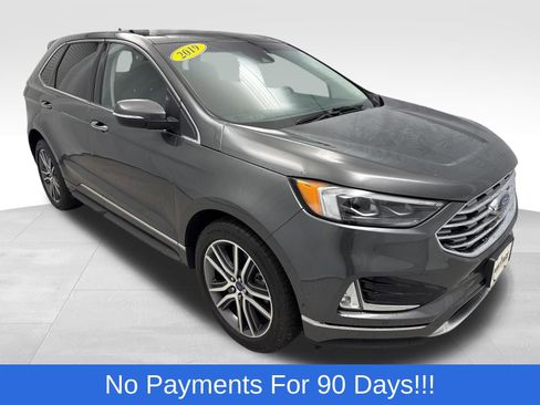 Certified 2019 Ford Edge Titanium w/ Equipment Group 301A image 1