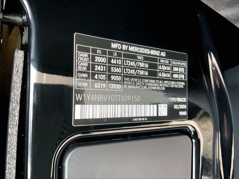 New 2026 Mercedes-Benz Sprinter 2500 image 26