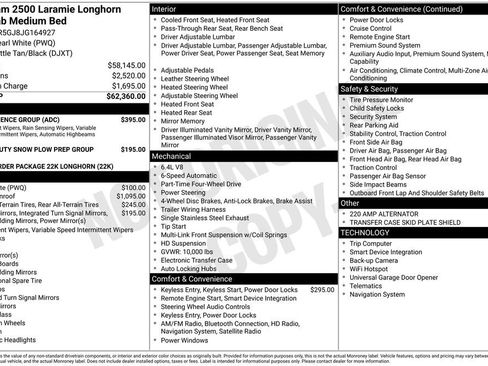 Used 2018 RAM 2500 Longhorn w/ Convenience Group image 29