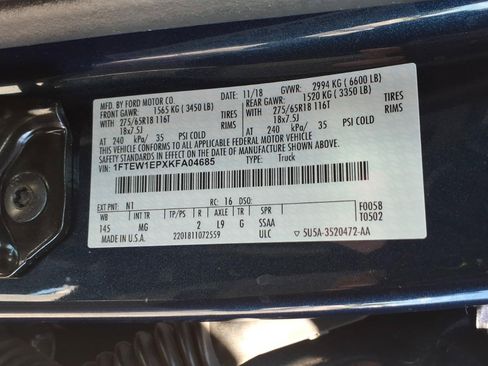 Used 2019 Ford F150 XLT w/ Equipment Group 302A Luxury AWD/4WD image 27